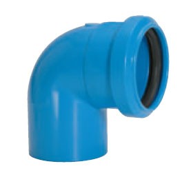 Esgoto joelho azul c/ anel.ved (Amanco)